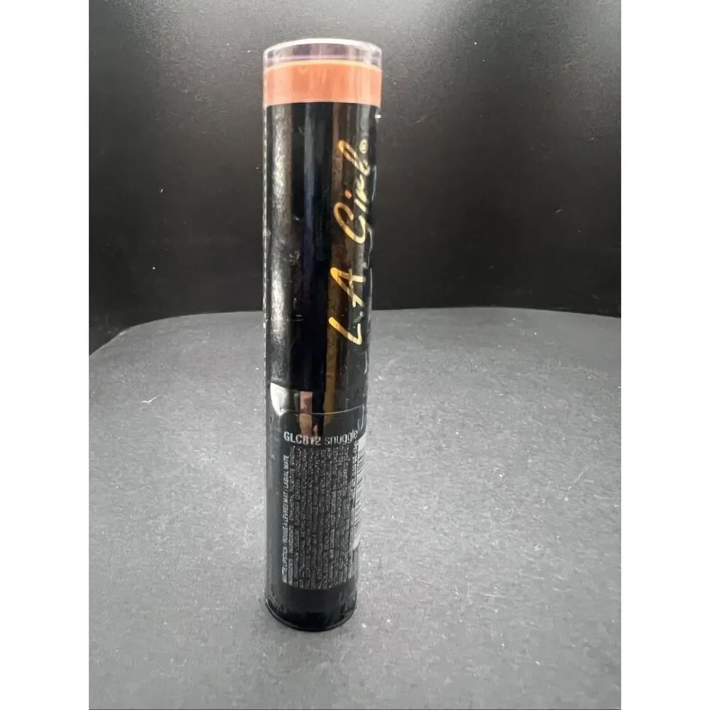 LA Girl Matte Flat Velvet Lipstick in GLC812 Snuggle Warm Toned Nude